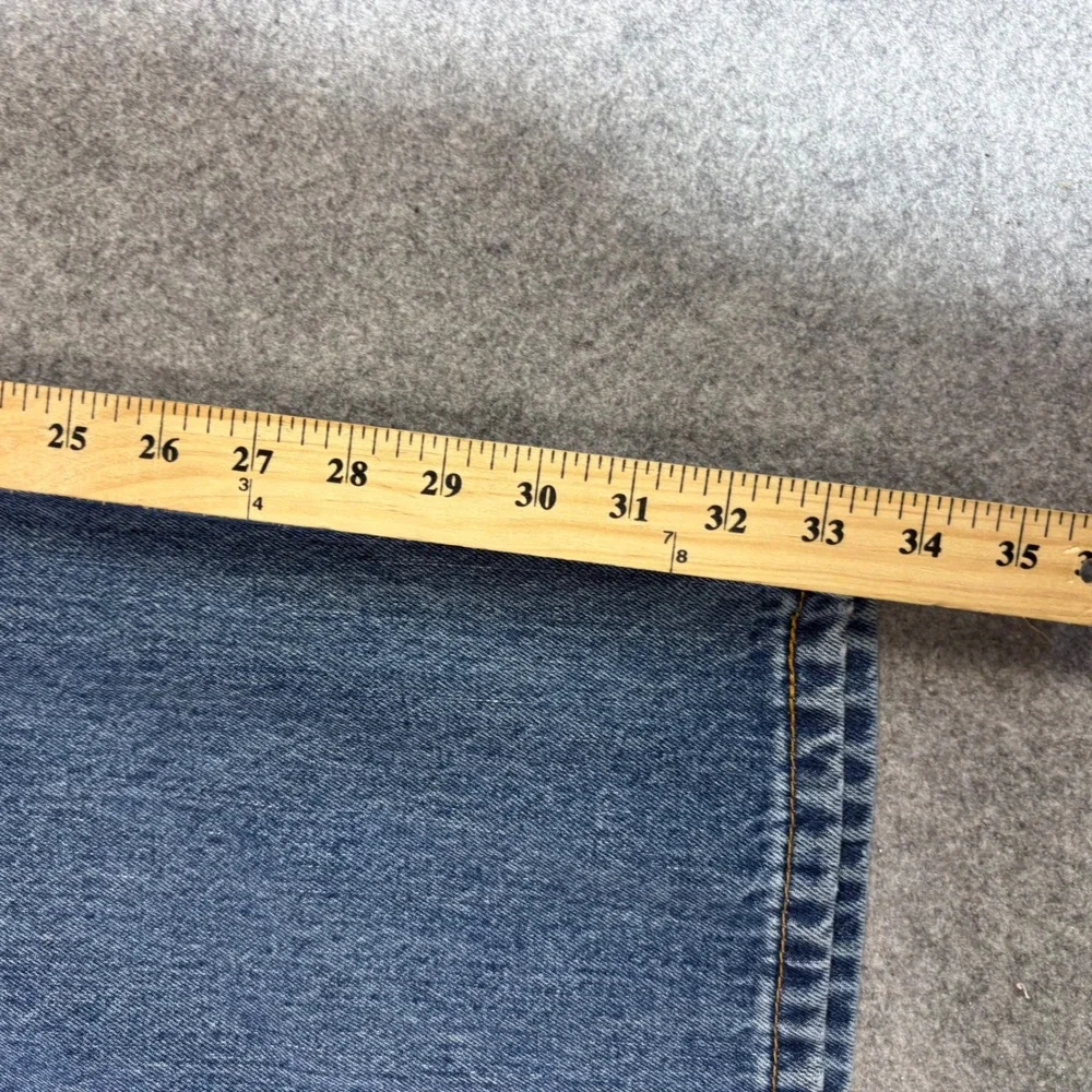 Levis 550 Relaxed Fit Tapered Leg Jeans Mens 40x34 Blue Medium Wash Denim